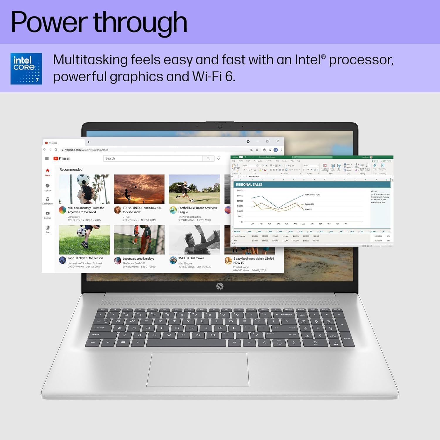 Amazon.co.jp: HP 17 ノートパソコン (17.3インチ HD+ タッチ